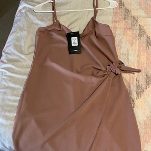 Fashion Nova Liliana Wrap Dress (Size L)